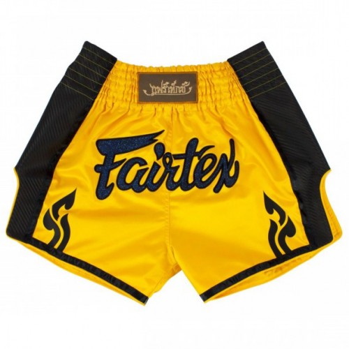 Тайские шорты Fairtex (BS-1701 yellow)